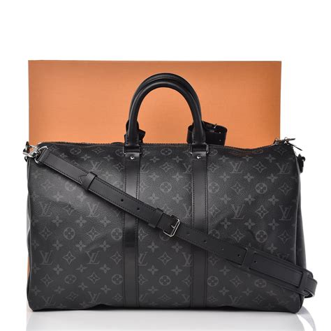 lv monogram eclipse keepall